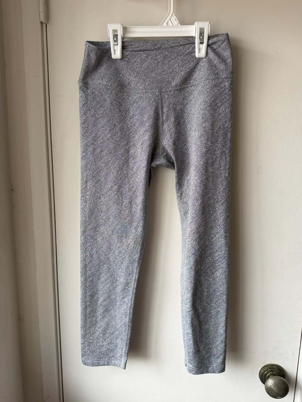 Beyond Yoga Spacedye High Waisted Midi Legging Grey White